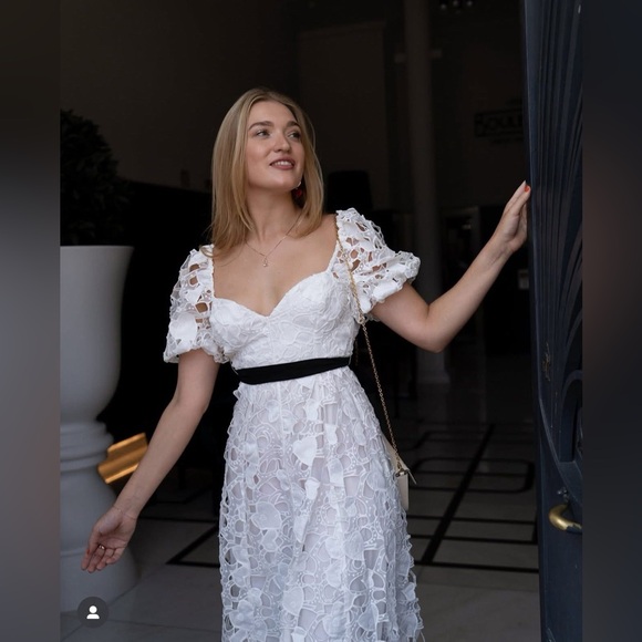 For Love & Lemons Marlene Midi Dress - Picture 2 of 6